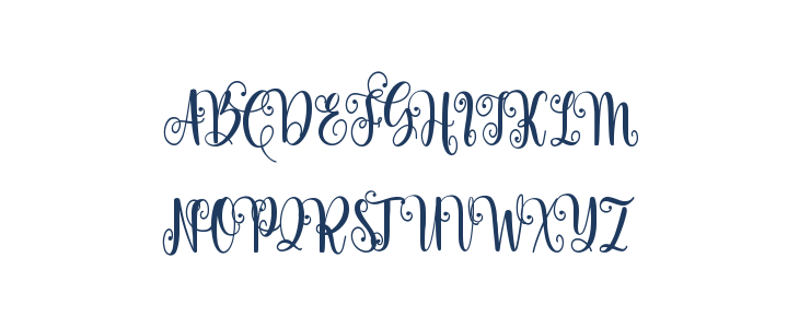 Wonderful Christmas Uppercase
