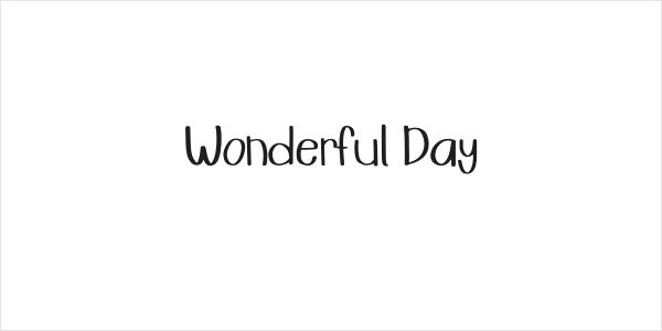 Wonderful Day Logo