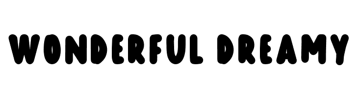 Wonderful Dreamy  Descarca Fonturi Gratis