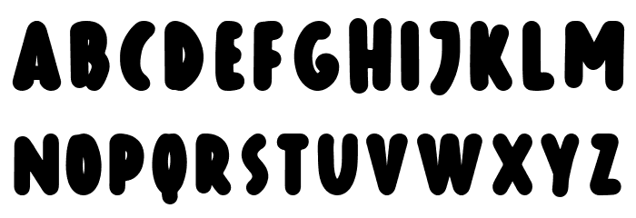 Wonderful Dreamy Font LOWERCASE