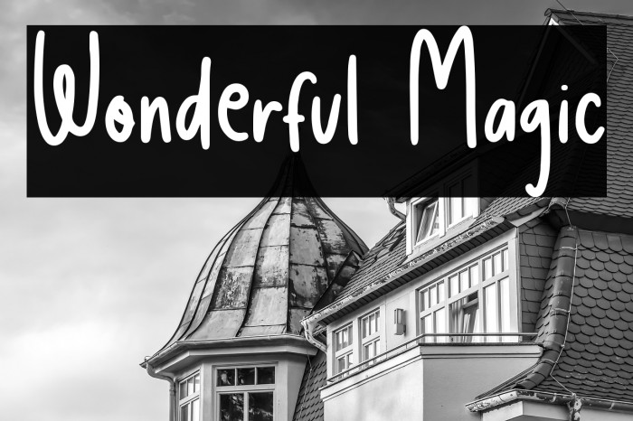 Wonderful Magic Example 1