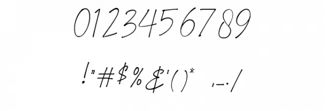 Wonderful Melanesia Signature Caratteri ALTRI CARATTERI