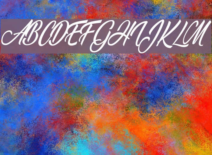 Wonderful Night Personal Use Regular Font examples