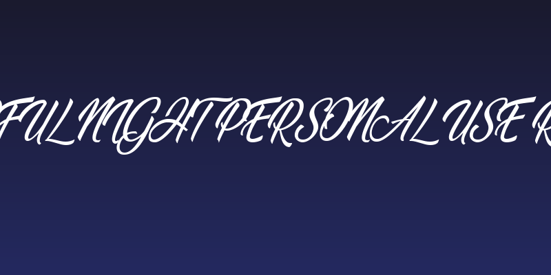 Wonderful Night Personal Use Regular Social Header