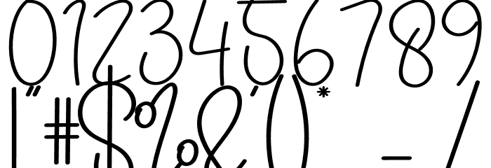 Wonderful Picture Font OTHER CHARS