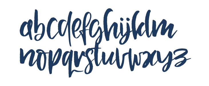 Wonderful Rendola Lowercase