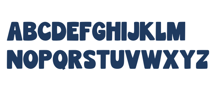 Wonderful Snowflake Regular Uppercase