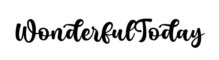 Wonderful Today  Frei Schriftart Herunterladen