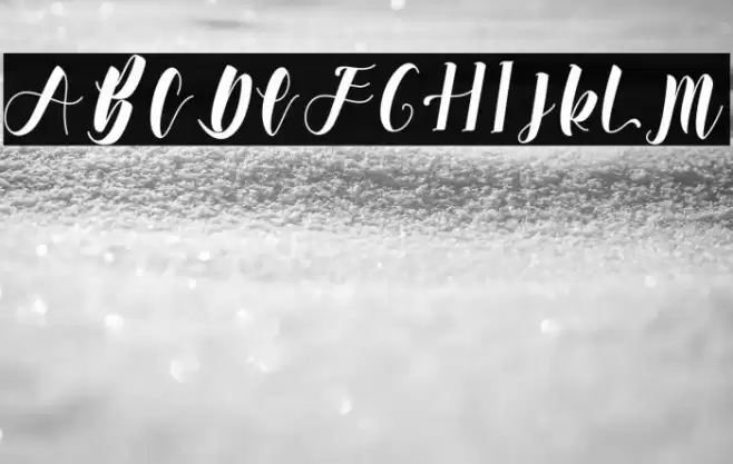 Wonderfull Bali Font examples