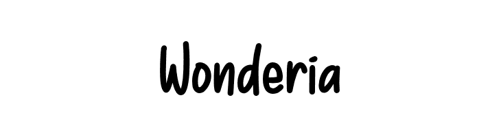 Wonderia  Free Fonts Download