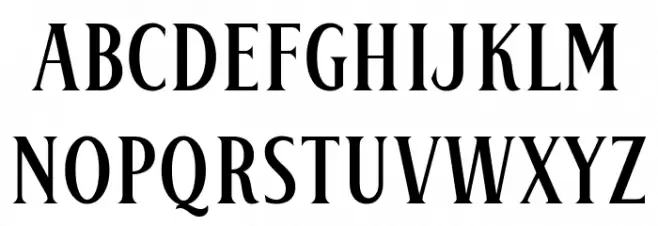 Wonderia خط أحرف صغيرة