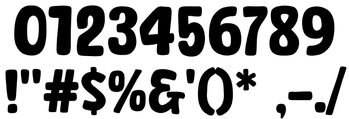 Wonderian Font OTHER CHARS