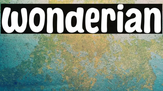 Wonderian Example 2