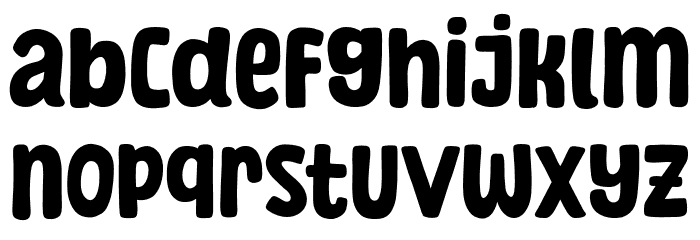 Wonderian Font LOWERCASE