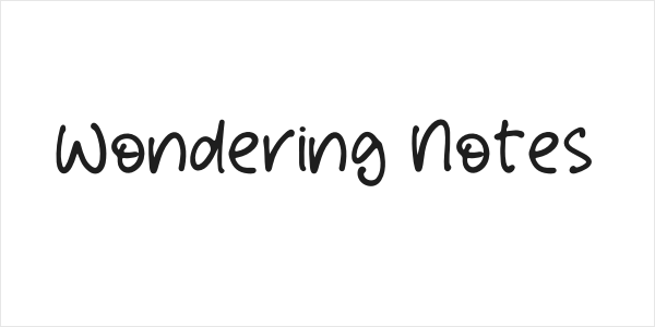 Wondering Notes Logo