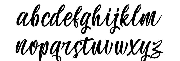 Wonderkids Font LOWERCASE