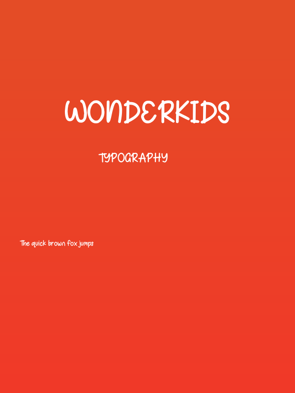 Wonderkids Poster