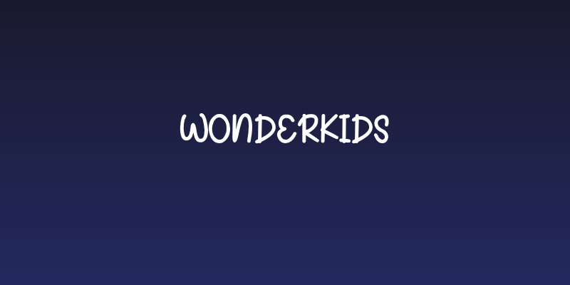Wonderkids Social Header
