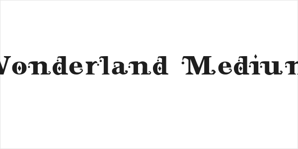 Wonderland Medium Logo
