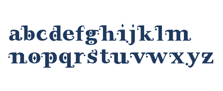 Wonderland Medium Lowercase