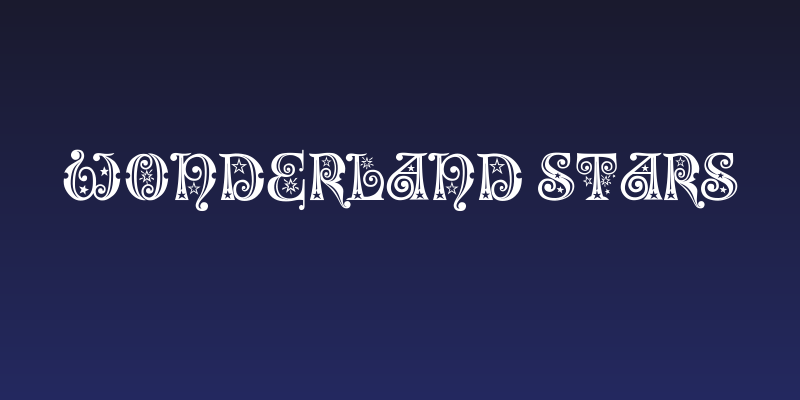 Wonderland Stars Social Header