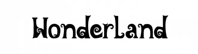 Wonderland  नि: शुल्क फ़ॉन्ट्स डाउनलोड