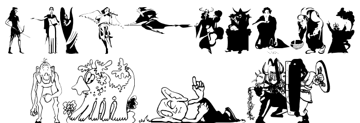 Wonderlanders Font OTHER CHARS