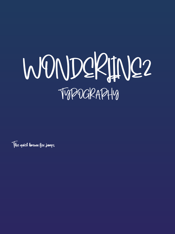 Wonderline2 Poster