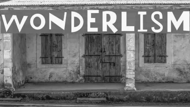 Wonderlism Шрифта examples
