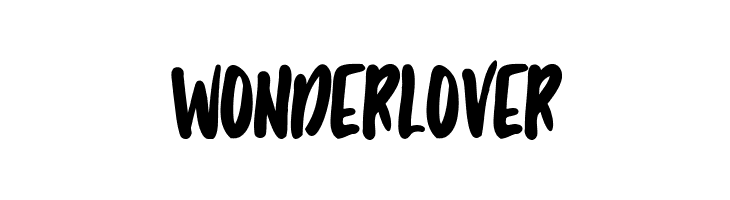 Wonderlover  font caratteri gratis