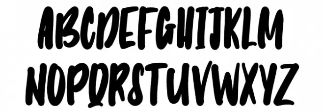 Wonderlover Schriftart Groß
