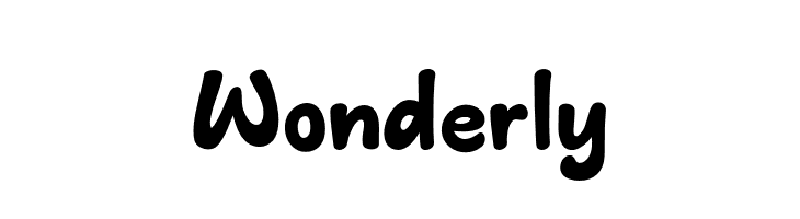 Wonderly  免费字体下载