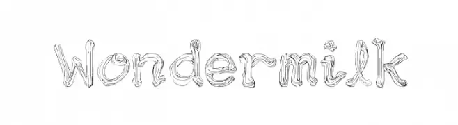 Wondermilk  Frei Schriftart Herunterladen