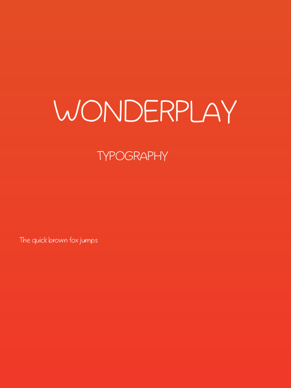 Wonderplay Poster