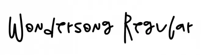 Wondersong Regular Fuentes