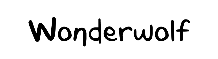 Wonderwolf  Fuentes Gratis Descargar