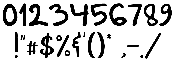 Wonderwolf Font OTHER CHARS
