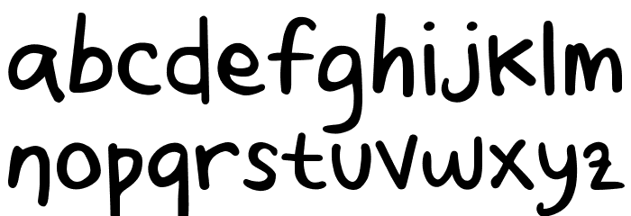 Wonderwolf Font LOWERCASE