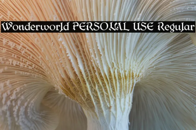 Wonderworld PERSONAL USE Regular Example 3