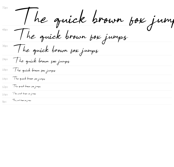 Wondeur Free Italic Waterfall