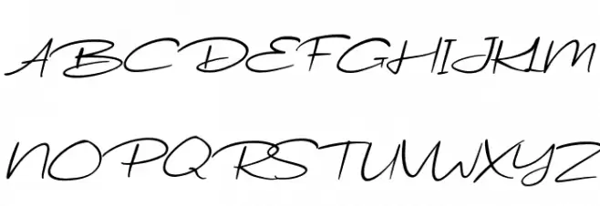 WondeurFree-Italic Font Litere mari