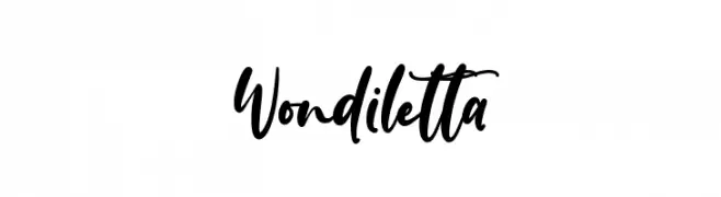 Wondiletta  Скачать бесплатные шрифты