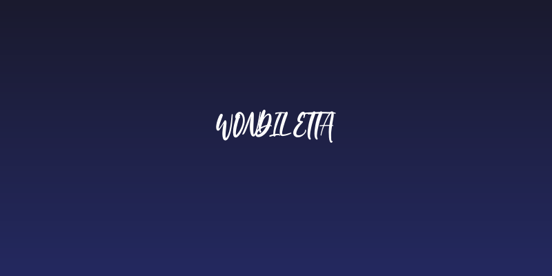 Wondiletta Social Header