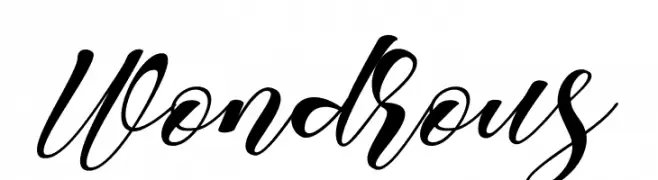 Wondrous  Descarca Fonturi Gratis