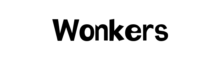 Wonkers Font