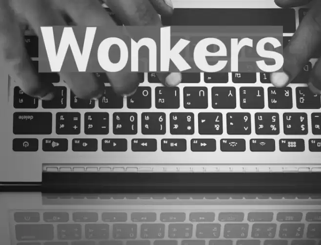 Wonkers Font examples