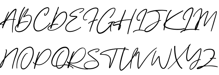 Wonkyest Free Regular Font UPPERCASE