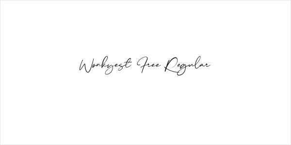 Wonkyest Free Regular Logo