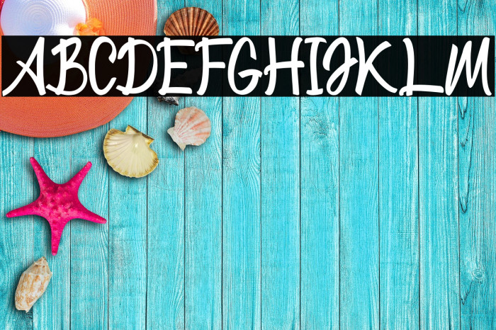 WonolandPark Font examples