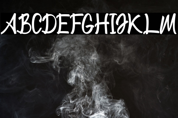 WonolandPark Font examples